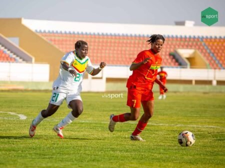 Equipe Nationale (F) : Les Lionnes menées à la pause par le Ghana