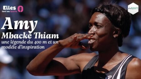 ​ELLES FONT LE SPORT –  Amy Mbacké Thiam, une légende du 400 m et un modèle d’inspiration !