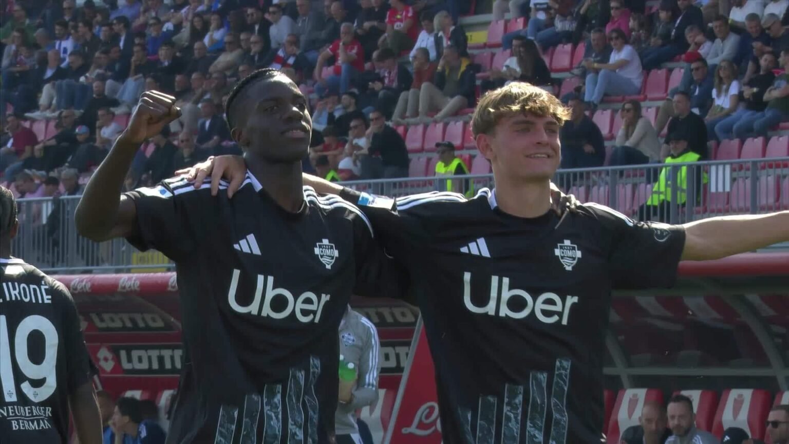 Serie A : Assane Diao (Como) passeur puis buteur en première période contre Monza