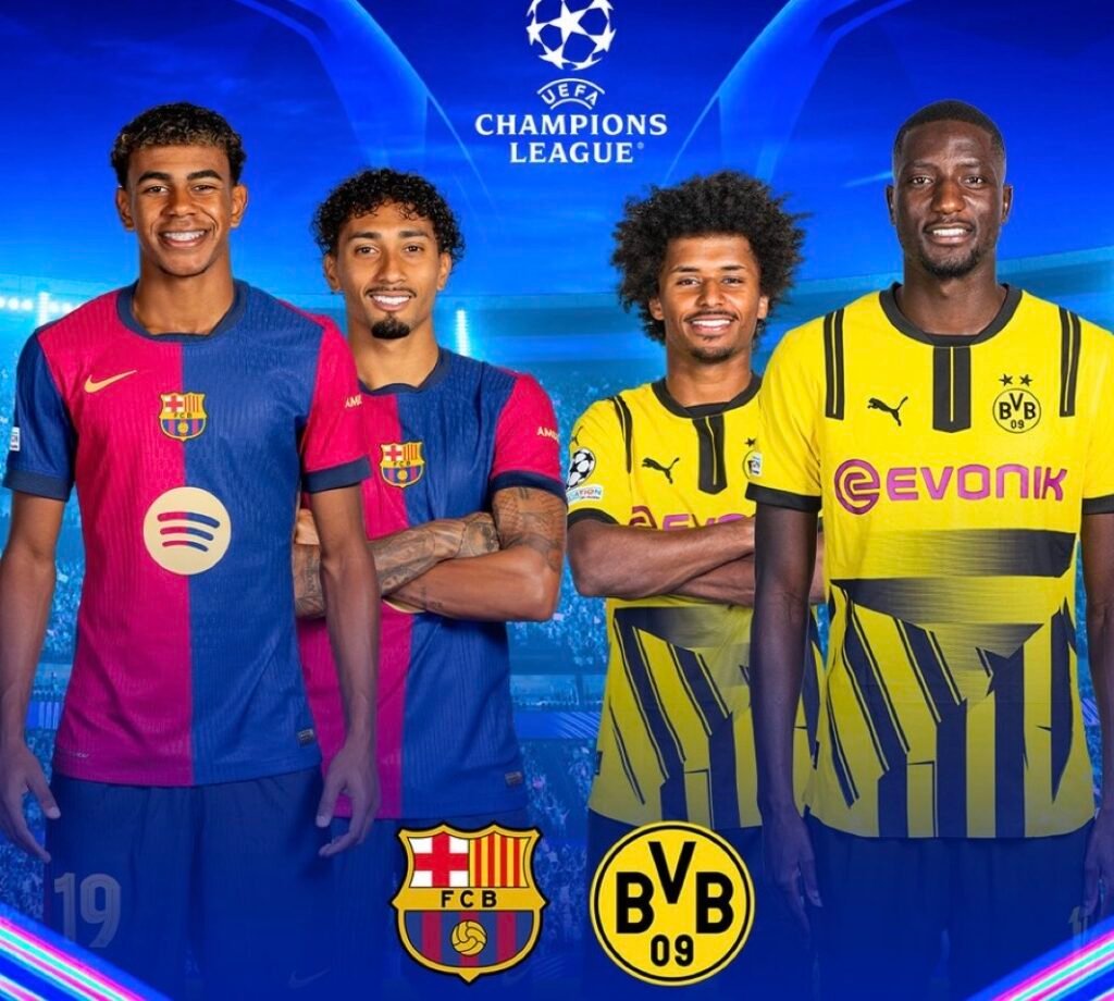 Ligue des Champions : Dortmund décimé avant le choc face au Barça