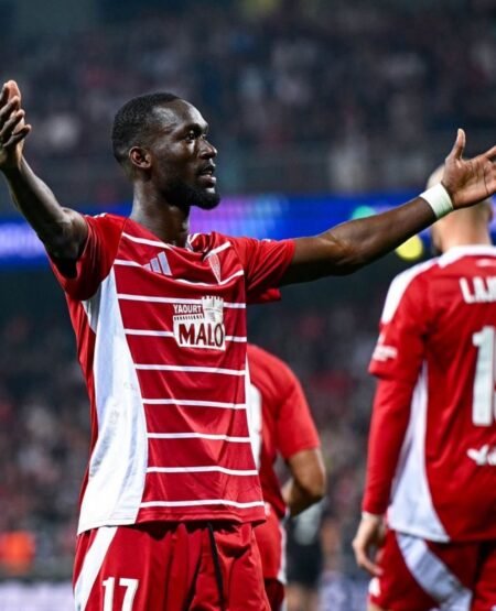 France – Brest : Abdallah Sima frappe encore : 10e but de la saison