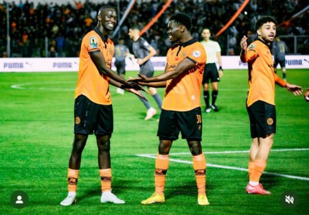 Demi-finale aller Coupe Caf  : La RS Berkane de Mamadou Lamine Camara et Paul Valère Bassene écrasent  le CS Constantine et entrevoit la finale