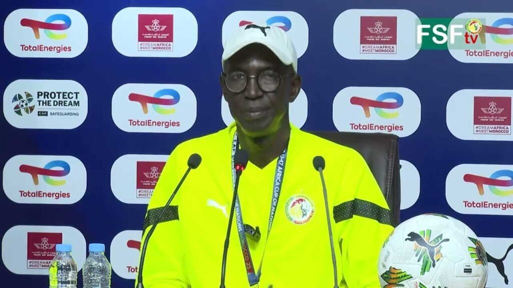 CAN U17 – Pape Ibrahima Faye : « L’attaque reste un chantier, mais ce n’est pas un problème »