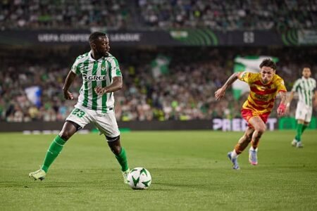 Conference League : Youssouf Sabaly et le Real Betis font un grand pas vers les demi-finales en battant Jagiellonia