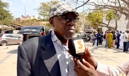 Hommage de Lamine Diamé : « Tapha fut un grand frère un ami de tout Santhiaba » (Senego TV)
