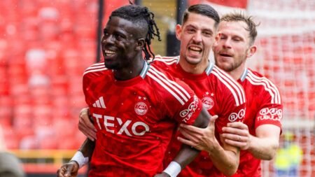 Premiership : Pape Habib Gueye, buteur avec Aberdeen face aux Rangers