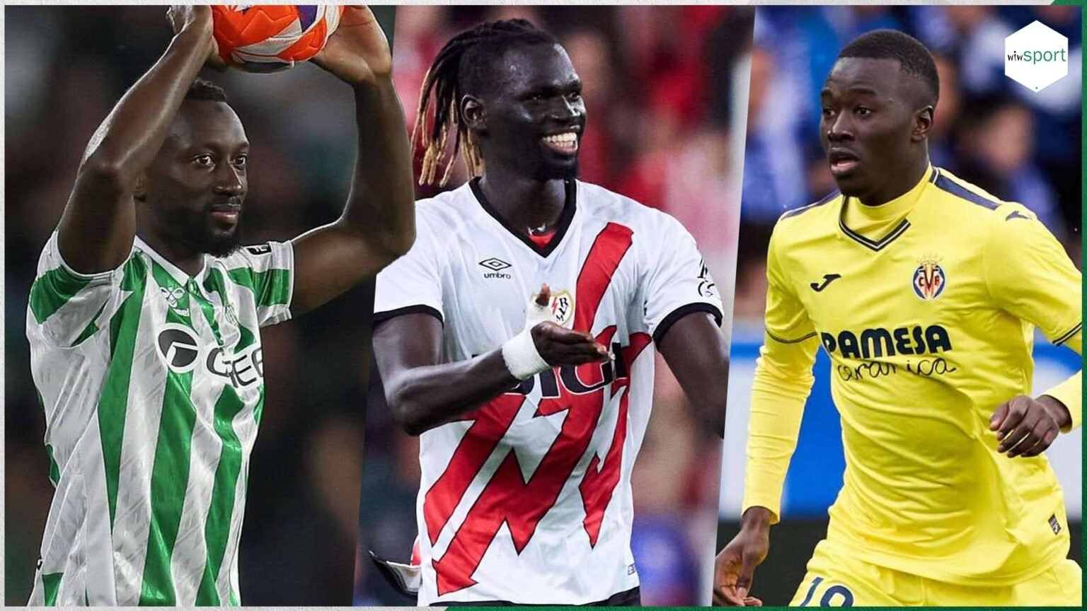 LaLiga : Youssouf Sabaly, Pathé Ciss et Pape Gueye nommés pour le titre de meilleur joueur africain de la saison