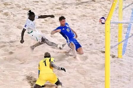 Coupe du monde Beach soccer : le Sénégal bat l’Italie 4 à 3 et se qualifie pour les demi-finales