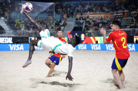 Mondial Beach Soccer 2025 : Le Sénégal domine l’Espagne (4-1)
