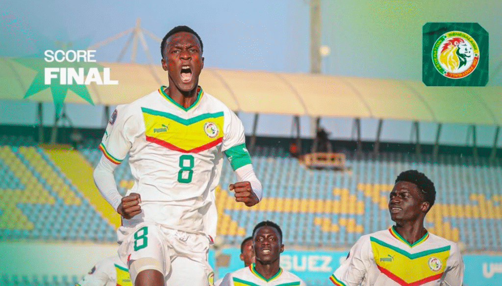 CAN U20 : Le Sénégal s’impose face à la RDC et file en quarts CAN U20 : Le Sénégal s’impose face à la RDC et file en quarts