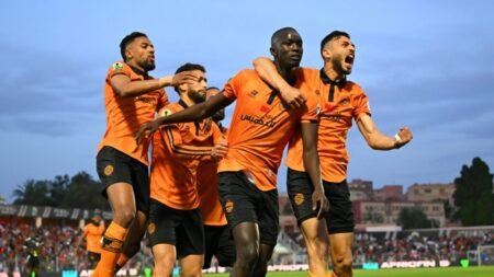 Coupe CAF – Finale aller : La RS Berkane bat Simba avec un but de Mamadou Lamine Camara et se rapproche du titre