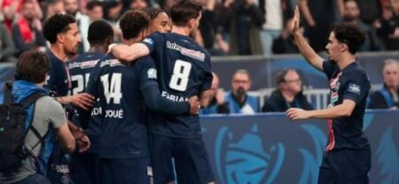 Football : Le PSG surclasse Reims (3-0)  et remporte sa 2e Coupe de France d’affilée