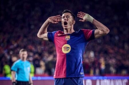 Barça : Lewandowski attendu pour la demi-finale retour face à l’Inter