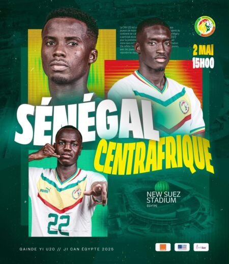 CAN U20 : Serigne Saliou Dia dévoile son onze de départ face à la Centrafrique