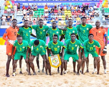 Mondial de Beach Soccer : le Sénégal écrase le Chili (7-3) et réussit le carton plein