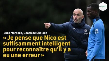 Chelsea : En conférence de presse, Enzo Maresca recadre Nicolas Jackson avec bienveillance !