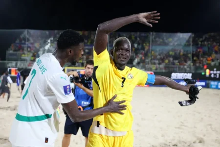 Al-Seyni Ndiaye, capitaine des Lions, après la victoire contre l’Italie : « Pour gagner cette coupe, il faut battre les grandes nations, on a une dette envers le peuple sénégalais »