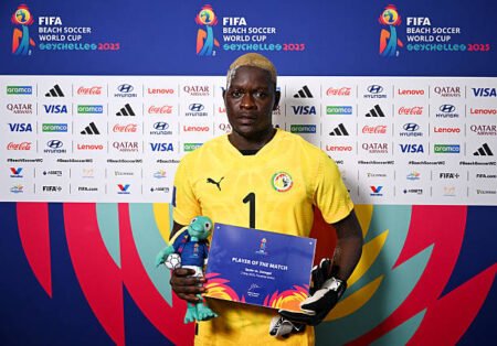 Mondial Beach Soccer – Al-Seyni Ndiaye, capitaine des Lions, après la victoire contre l’Espagne : « L’idéal est toujours de démarrer par un succès pour ne pas entrer dans les doutes »