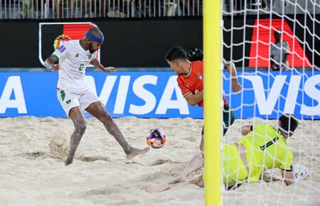 Mondial Beach Soccer 2025 : Largement battue par le Portugal, la Mauritanie est éliminée de la compétition