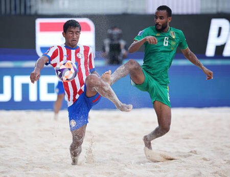 Mondial Beach Soccer 2025 : La Mauritanie termine par une défaite contre le Paraguay (9-5)