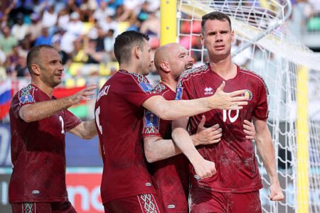 Mondial Beach Soccer : Potentiel adversaire du Sénégal en demi-finales, la Biélorussie élimine l’Iran