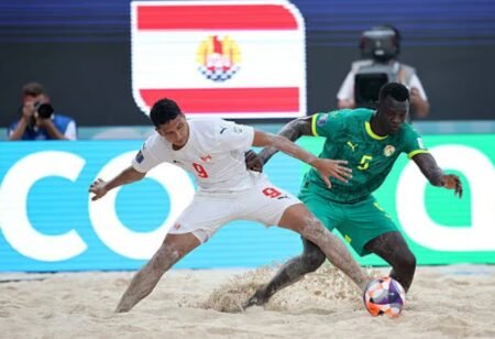 Coupe du monde de Beach Soccer : Le Sénégal dompte Tahiti (6-3) et se qualifie pour les quarts