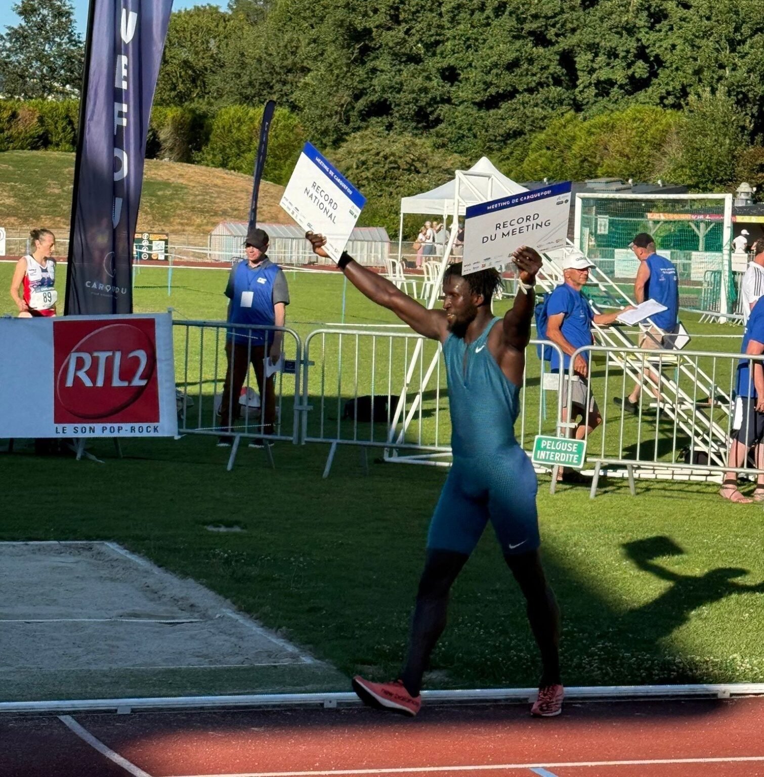 Mamadou Fall Sarr explose le record national du 100 m à 10”03 !
