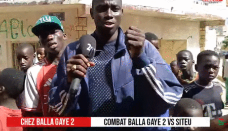 Lutte : L’ambiance au rendez-vous chez Balla Gaye avant son départ