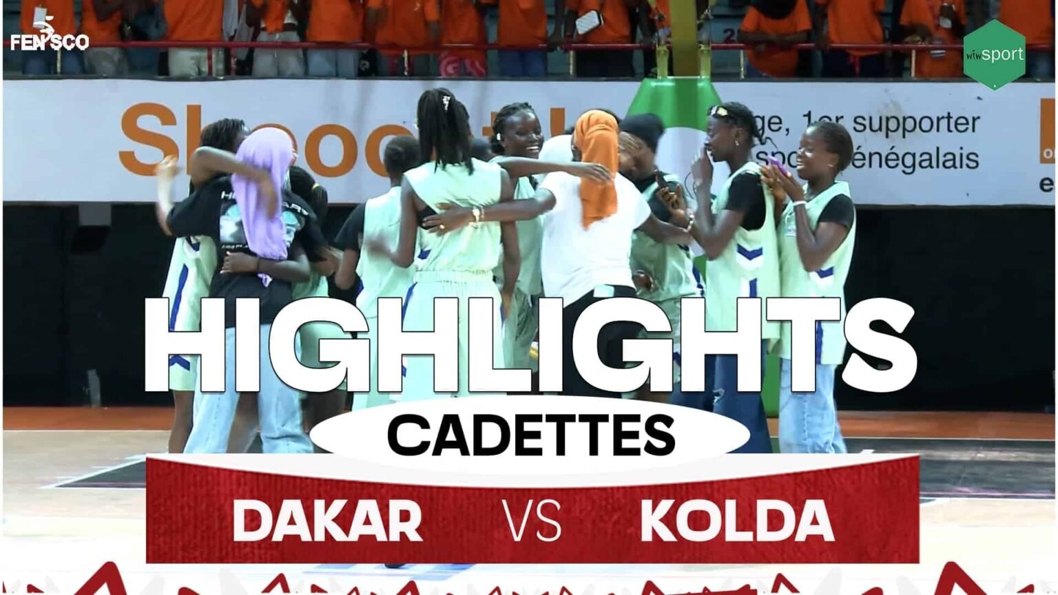 FENSCO 2025 : Basket Cadettes – Film de la victoire en finale de Kolda face à Dakar