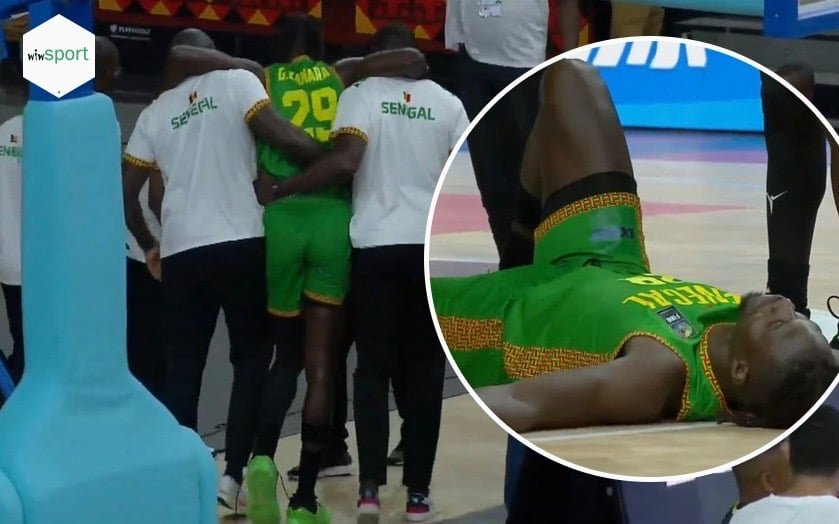 Afrobasket 2025 – Gora Camara sort sur blessure face à l’Égypte ! Afrobasket 2025 – Gora Camara sort sur blessure face à l’Égypte !
