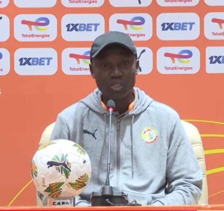 CHAN 2025 – Souleymane Diallo après le succès des Lions face au Nigeria : « On a été focus sur notre plan de jeu. Il y avait des choses qu’on avait préparées »