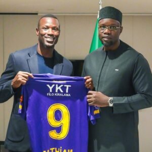 L’international sénégalais Mame Baba Thiam exprime sa fierté après sa rencontre avec Ousmane Sonko