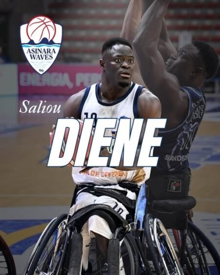 Parabasket : Saliou Diène retrouve l’Italie et signe à Asinara Waves Porto Torres