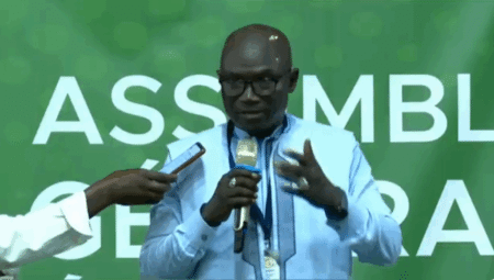 Les 1ers mots de Thierno Kosso Diané élu président de la LFA