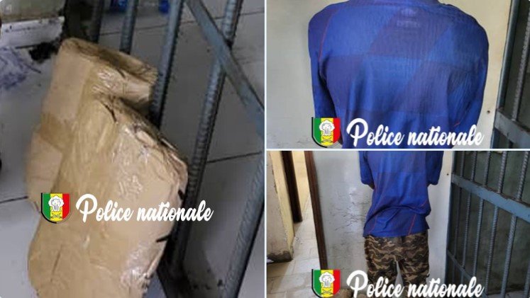 La police saisit 4 kg de chanvre indien lors d’une interpellation nocturne La police saisit 4 kg de chanvre indien lors d’une interpellation nocturne