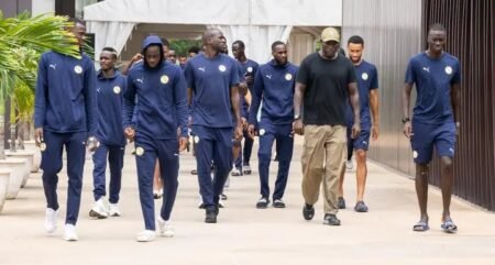 Les Lions en balade d’avant-match avant de défier le Soudan (Photos)