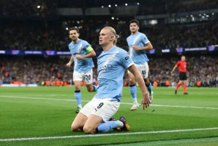 Manchester City : Guardiola Espère un Retour Rapide de Haaland pour le Prochain Match