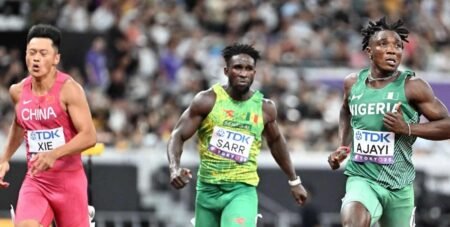 Mondiaux d’athlétisme : Mamadou Fall Sarr (100 m) manque la qualification pour les demi-finales !