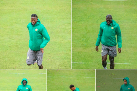 les Lions s’entraînent sous la pluie à Diamniadio (vidéo)