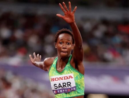 Mondiaux Tokyo 2025 : Saly Sarr termine 6e mondiale avec un nouveau record personnel !