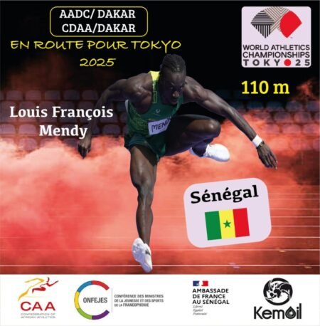 7 athlètes du Centre Africain de l’Athlétisme de Dakar prêts à briller sur la scène mondiale