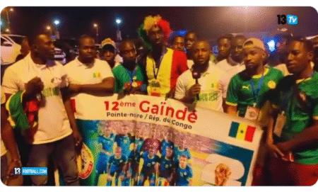 Les supporters sénégalais mettent l’ambiance à Kinshasa