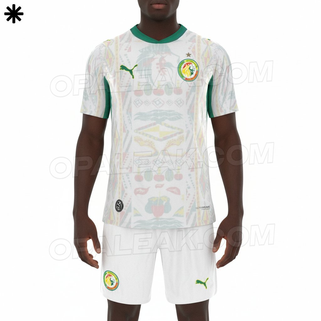 Découvrez le nouveau maillot (domicile) des Lions du Sénégal pour le Mondial 2026 Découvrez le nouveau maillot (domicile) des Lions du Sénégal pour le Mondial 2026