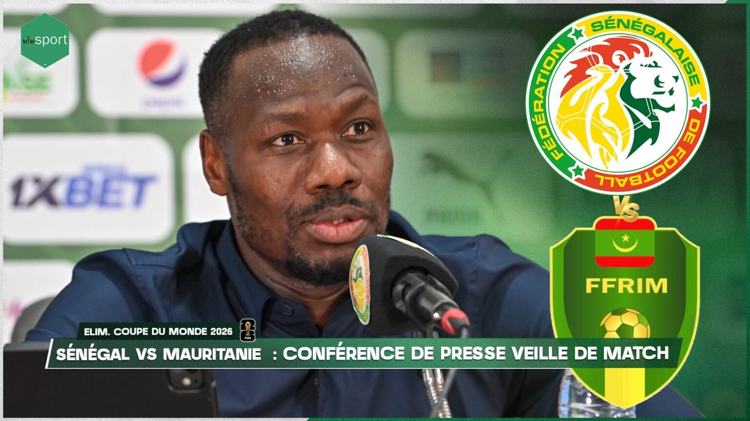Sénégal – Mauritanie : Suivez en direct sur wiwsport.com la conférence de presse d’avant-match Sénégal – Mauritanie : Suivez en direct sur wiwsport.com la conférence de presse d’avant-match