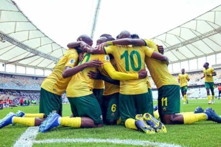 Qualifs Mondial 2026 : L’Afrique du Sud corrige le Rwanda et fait son retour à la Coupe du Monde, le Nigeria et le Bénin restent à quai
