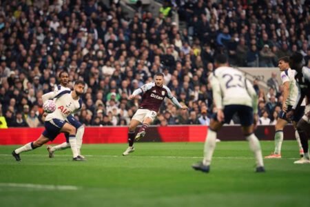 Premier League : Pape Matar Sarr et les Spurs battus par Aston Villa au Tottenham Hotspur stadium (1-2)