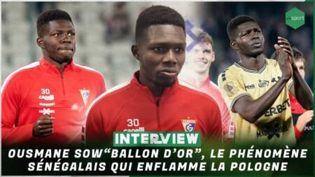 Interview : Ousmane « Ballon d’Or » Sow, le phénomène sénégalais qui enflamme la Pologne (Vidéo) Interview : Ousmane « Ballon d’Or » Sow, le phénomène sénégalais qui enflamme la Pologne (Vidéo)