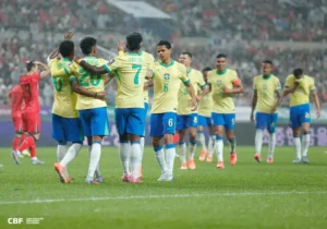 Foot : La liste du Brésil pour le match amical face au Sénégal avec les retours de Fabinho et Vitor Roque